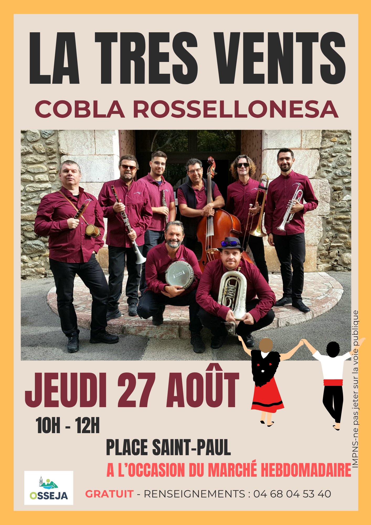 La cobla en concert